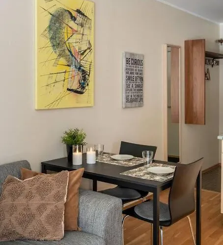 Apartmán Cozy Cove At Solsiden - 2br Familyfriendly Trondheim