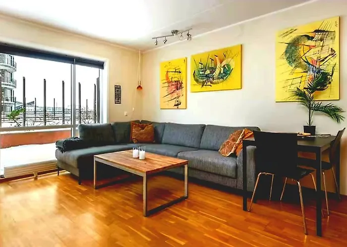 Cozy Cove At Solsiden - 2br Familyfriendly Trondheim