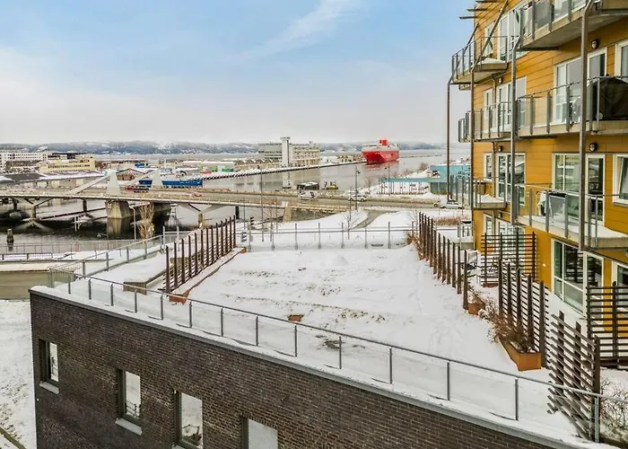Apartmán Cozy Cove At Solsiden - 2br Familyfriendly *